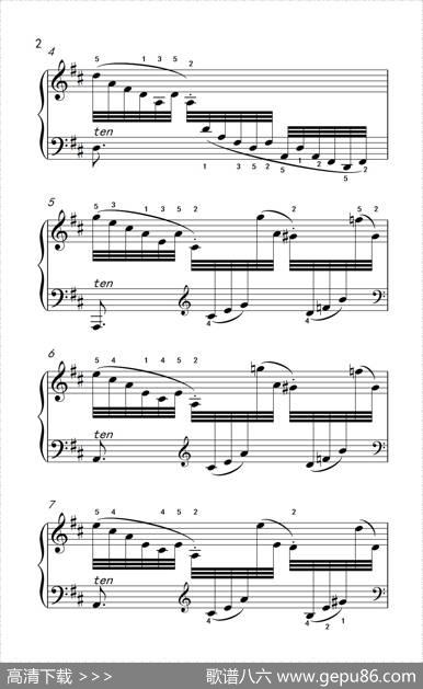 第六级2.练习曲（中央音乐学院钢琴（业余）考级教程4-6级）|[德]克拉莫