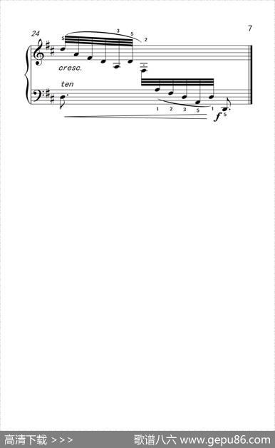 第六级2.练习曲（中央音乐学院钢琴（业余）考级教程4-6级）|[德]克拉莫