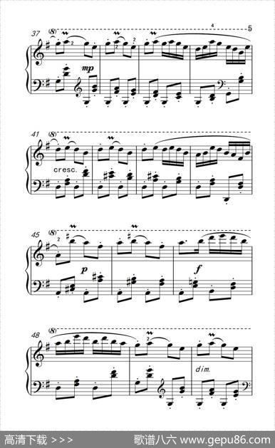第六级3.牧童短笛（中央音乐学院钢琴（业余）考级教程4-6级）