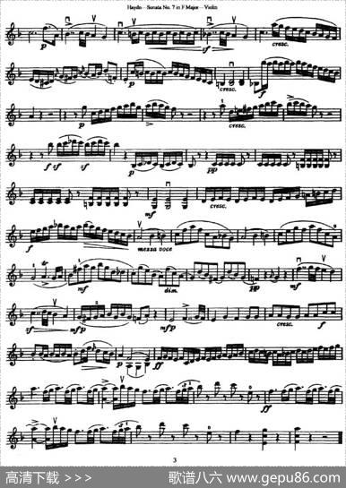 SoataNo.7inFMajor