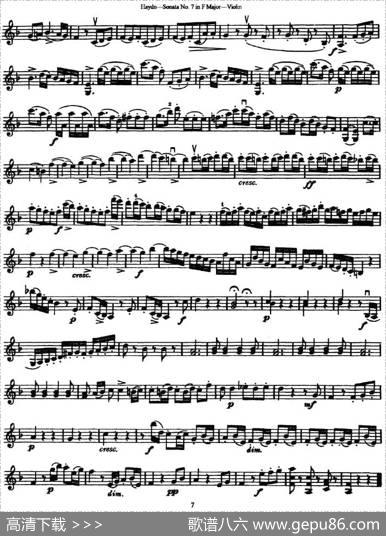 SoataNo.7inFMajor