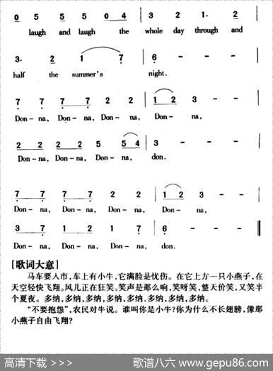 [美]多纳，多纳（Donna，Donna）