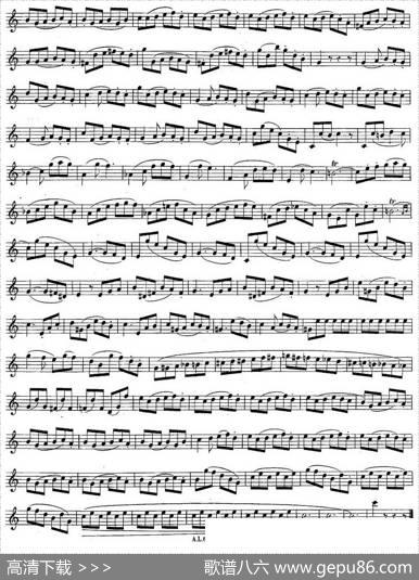 H·Klose练习曲（Quinzeetudesdegenre—4-5）|H·Klose