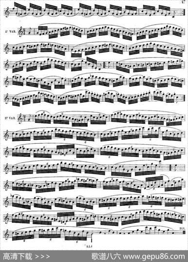 H·Klose练习曲（Quinzeetudesdegenre—11）|H·Klose