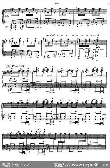 Nonetto（钢琴分谱）