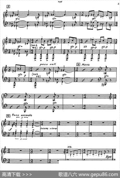 Nonetto（竖琴分谱）