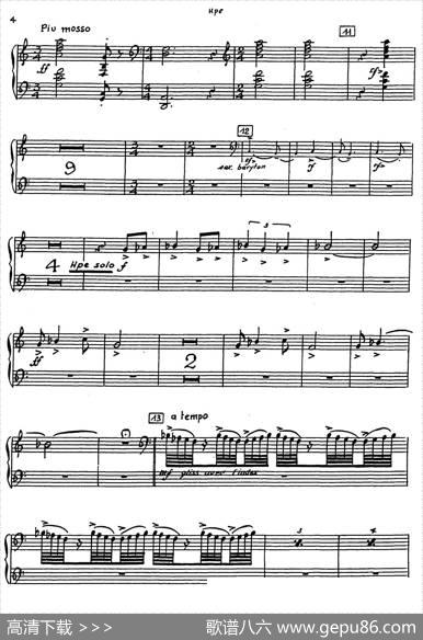 Nonetto（竖琴分谱）