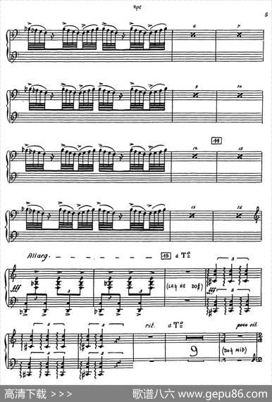 Nonetto（竖琴分谱）