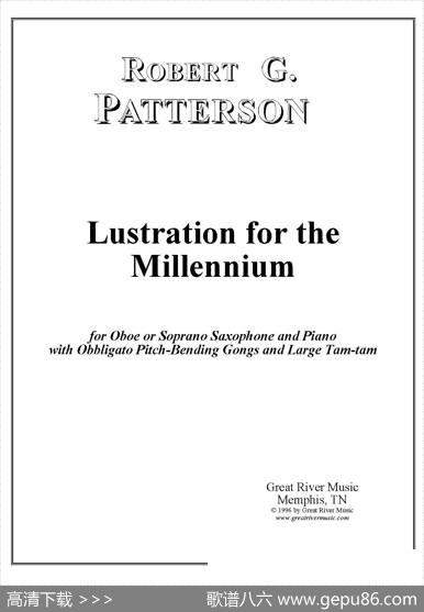 LustrationforTheMillennium（双簧管独奏+钢琴伴奏）