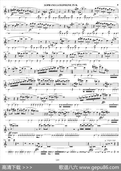 LustrationforTheMillennium（高音萨克斯独奏）