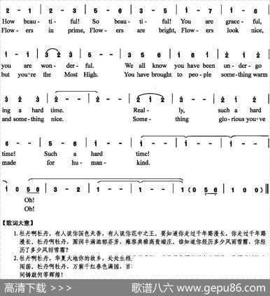 牡丹颂歌 - 陈颖波|赵陈圣乐