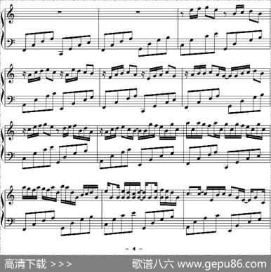 卡农（完美简单版）