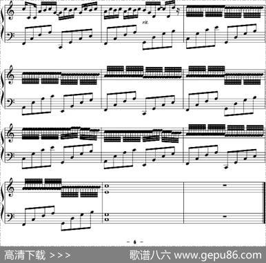 卡农（完美简单版）