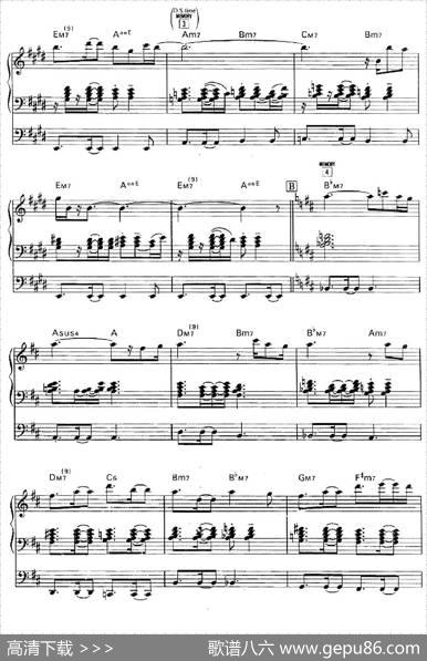 MessageFromTheWind（双排键电子琴谱）
