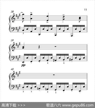 奏鸣曲Opus2Nr.2第四乐章（贝多芬奏鸣曲集1）|贝多芬