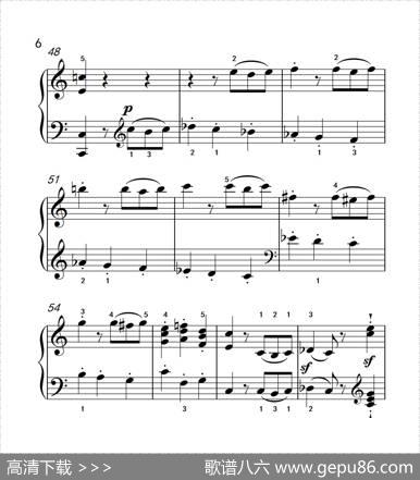 奏鸣曲Opus2Nr.3第三乐章（贝多芬奏鸣曲集1）|贝多芬