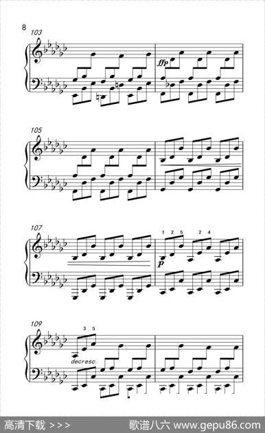 奏鸣曲Opus7第三乐章（贝多芬奏鸣曲集2）|贝多芬