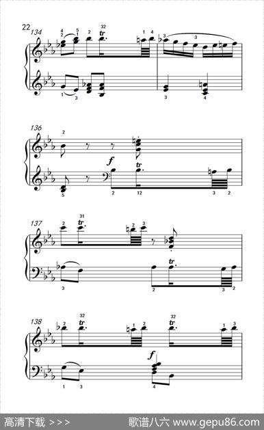 奏鸣曲Opus7第四乐章（贝多芬奏鸣曲集2）|贝多芬