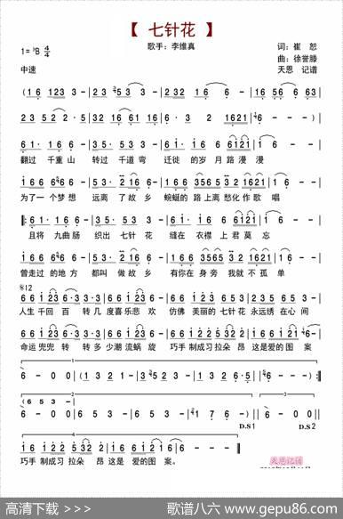 七针花 - 崔恕|徐誉滕