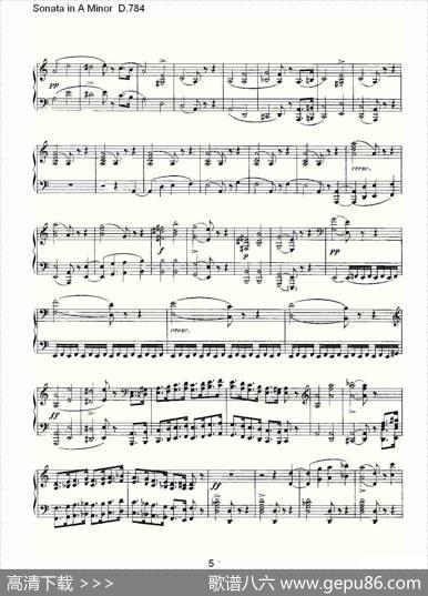 SonatainAMinorD.784（A小调奏鸣曲D.784）