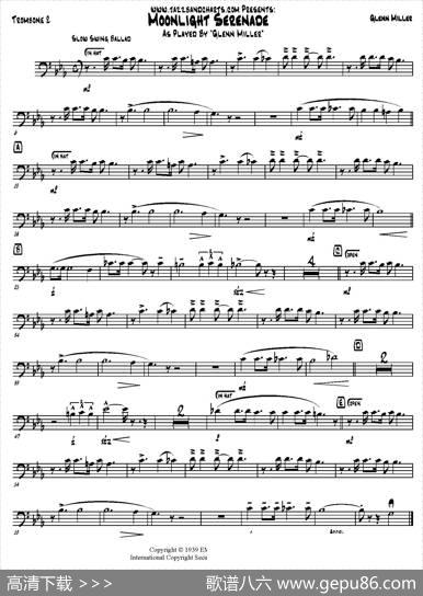 MoonlightSerenade（长号分谱）