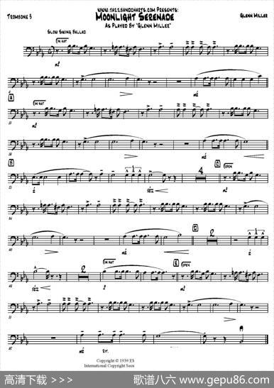 MoonlightSerenade（长号分谱）