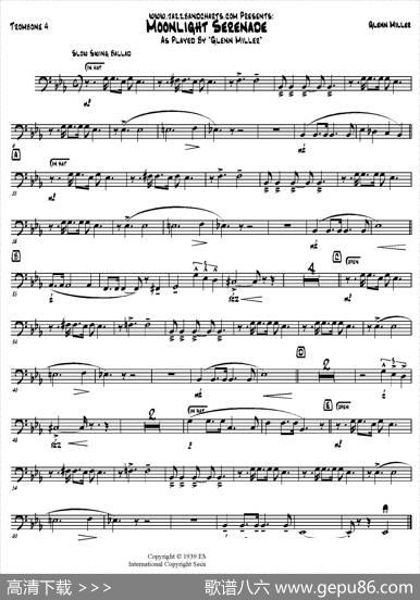 MoonlightSerenade（长号分谱）