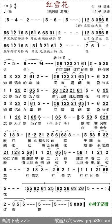 红雪花 - 付林|付林