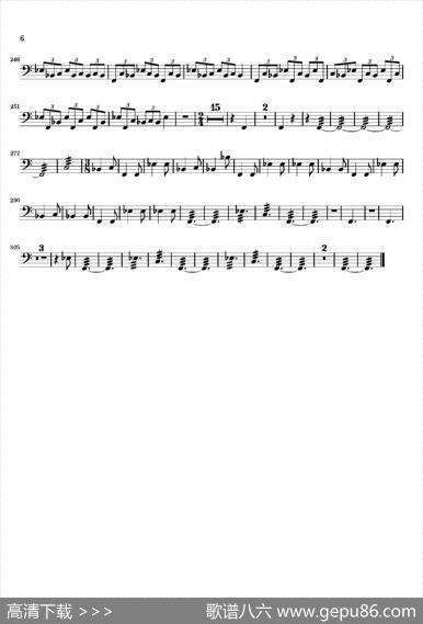 Movement（萨克斯四重奏与打击乐）（定音鼓分谱）