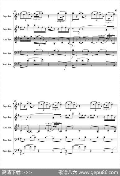 Tango（合奏总谱）
