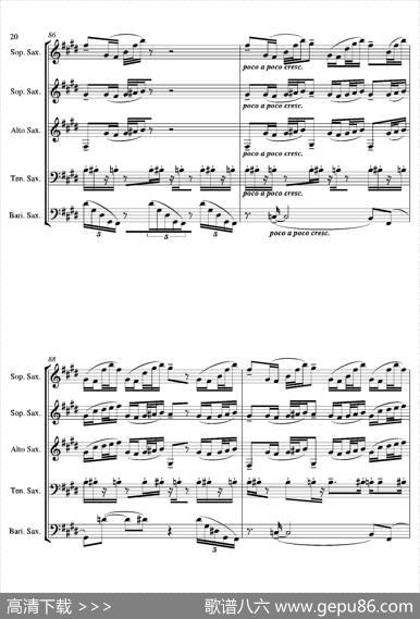 Tango（合奏总谱）