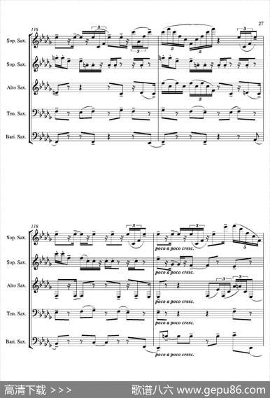 Tango（合奏总谱）
