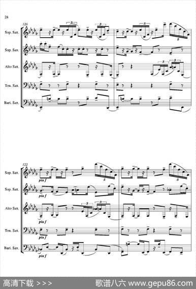 Tango（合奏总谱）