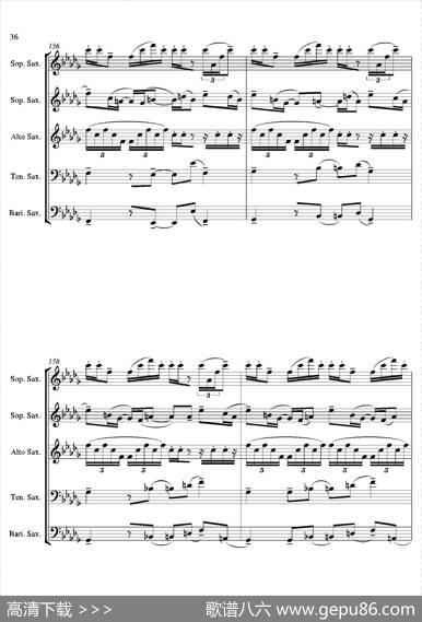 Tango（合奏总谱）