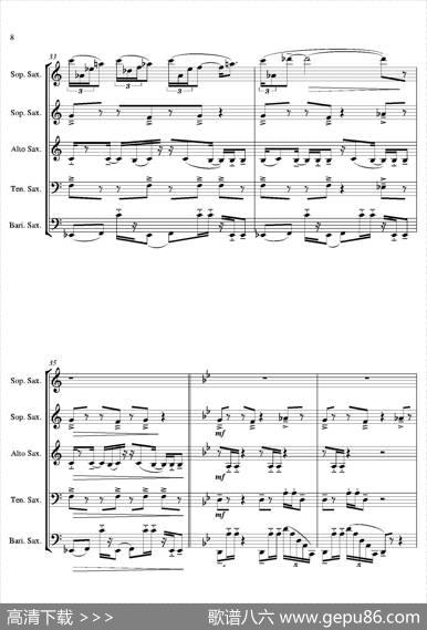 Tango（合奏总谱）