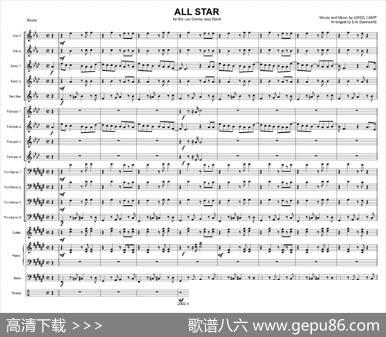 ALLSTAR（爵士乐队总谱）