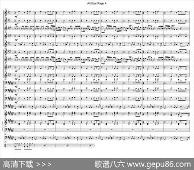 ALLSTAR（爵士乐队总谱）