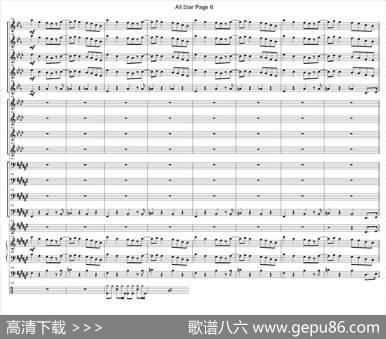 ALLSTAR（爵士乐队总谱）