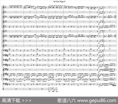 ALLSTAR（爵士乐队总谱）