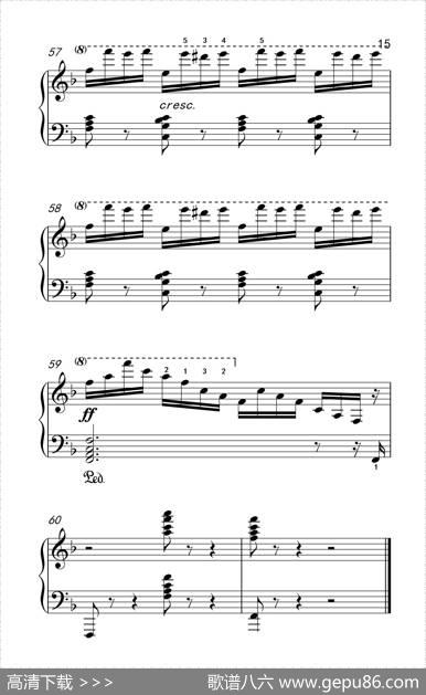 第七级2.练习曲（中央音乐学院钢琴（业余）考级教程7-9级）|[奥]车尔尼