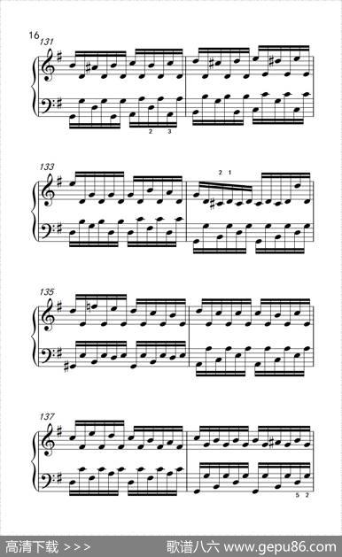 第七级2.G大调变奏曲贝多芬（中央音乐学院钢琴（业余）考级教程7-9级）|[德]贝多芬