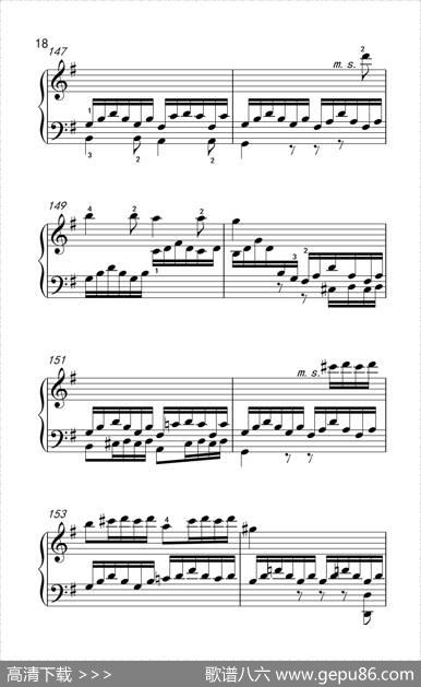 第七级2.G大调变奏曲贝多芬（中央音乐学院钢琴（业余）考级教程7-9级）|[德]贝多芬