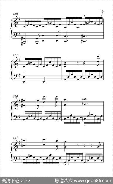第七级2.G大调变奏曲贝多芬（中央音乐学院钢琴（业余）考级教程7-9级）|[德]贝多芬
