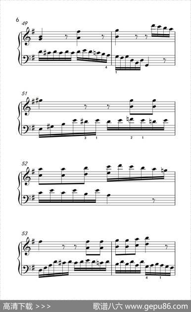 第七级2.G大调变奏曲贝多芬（中央音乐学院钢琴（业余）考级教程7-9级）|[德]贝多芬