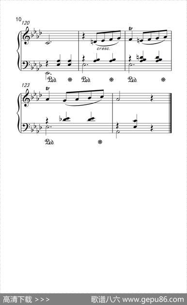 第七级2.圆舞曲Opusposth.70No.2（中央音乐学院钢琴（业余）考级教程7-9级）|[波]肖邦