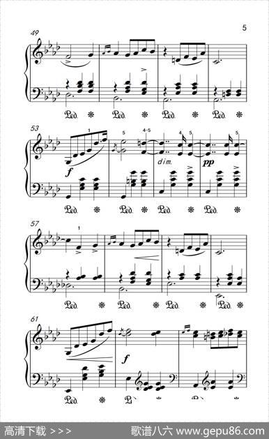 第七级2.圆舞曲Opusposth.70No.2（中央音乐学院钢琴（业余）考级教程7-9级）|[波]肖邦