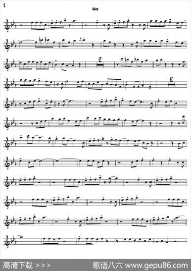 Who（次中音萨克斯）