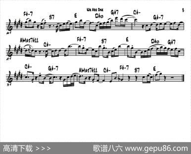 WeAreOne（次中音萨克斯）