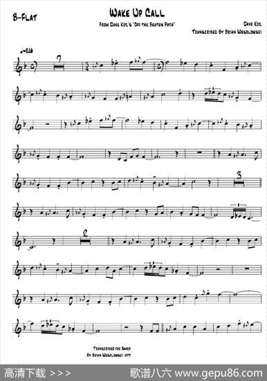 WakeUpCall（次中音萨克斯）