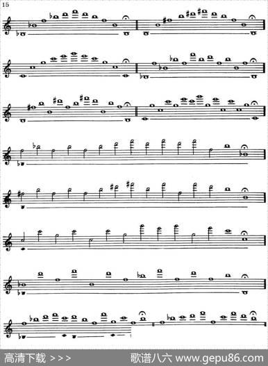 TopTonesForSax（Methode）（萨克斯大小调音阶练习）